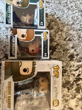 pop Rubeus Hagrid Vinyl Figure - Brown, Black
